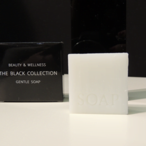 The Black White Collection Square soap